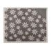 Плед Snowflake новогодний