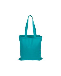 Сумка для шопинга Carryme 140 хлопковая, 140 г/м2, бирюзовый 320C NEW-foto3