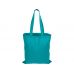 Сумка для шопинга Carryme 140 хлопковая, 140 г/м2, бирюзовый 320C NEW