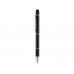 Ручка-стилус шариковая Ambria, черный/серебристый
