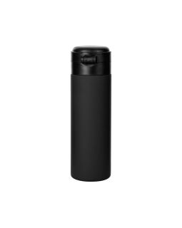 Вакуумная термокружка Waterline c кнопкой Guard, 400 мл, тубус, черный-foto4