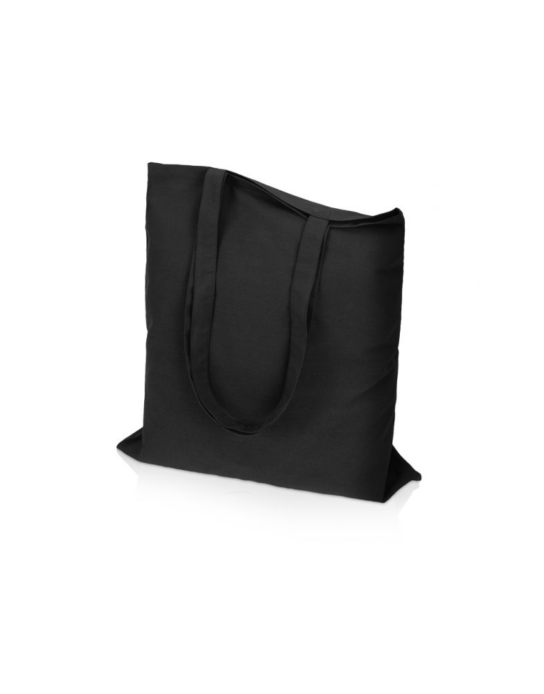 Сумка для шопинга Carryme 140 хлопковая, 140 г/м2, черный Сумка для шопинга Carryme 140 хлопковая, 140 г/м2, черный