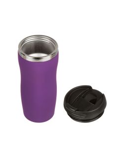 Термокружка Double wall mug C1, soft touch, 350 мл, фиолетовый-foto2