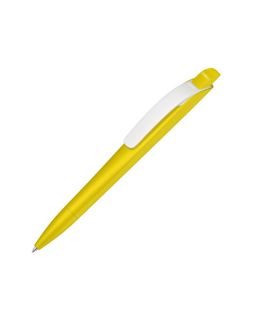 Ручка шариковая пластиковая Stream KG, желтый