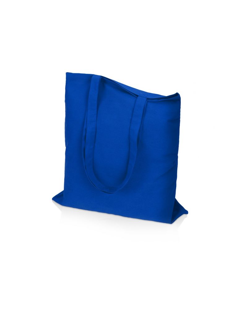 Сумка для шопинга Carryme 140 хлопковая, 140 г/м2, синий Сумка для шопинга Carryme 140 хлопковая, 140 г/м2, синий