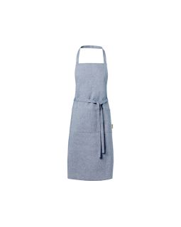Pheebs 200 g/m² recycled cotton apron, синий