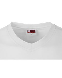 Футболка Heavy Super Club мужская с V-образным вырезом, белый-foto8