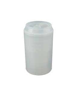 Набор Plastglass: 4 стакана с открывалкой, белый
