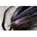 Сумка KLONDIKE DIGGER Earl, натуральная кожа в темно-коричневом цвете, 29 x 38 x 9 см
