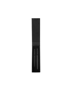 Подарочный набор из 2-х ручек Black Lama soft-touch, черный-foto3