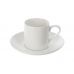 Кофейная пара прямой формы Espresso, 100мл, белый