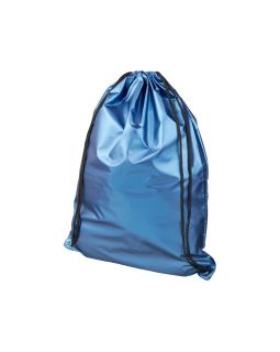 Блестящий рюкзак со шнурком Oriole, светло-синий