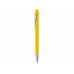 Ручка шариковая Pavo синие чернила, желтый