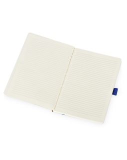 Блокнот Sevilia Soft, гибкая обложка из крафта A5, 80 листов, крафтовый/синий-foto3