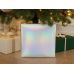 Подарочная коробка с голографическим шубером без печати Aurora, L, 260х260х100 мм.