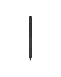 Ручка шариковая металлическая Tool, черный. Встроенный уровень, мини отвертка, стилус-foto6