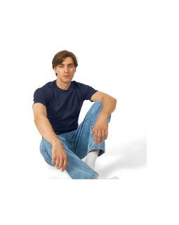 Футболка HD Fit короткий рукав с эластаном, мужская, тёмно-синий-foto2