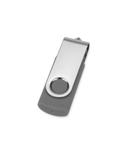 Флеш-карта USB 2.0 32 Gb Квебек, темно-серый
