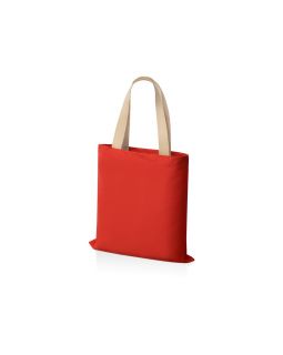 Сумка для шопинга Steady из хлопка с парусиновыми ручками, 260 г/м2, красный-foto2