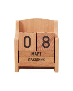 Вечный календарь из бука-foto2