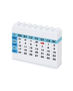Календарь Лего, синий