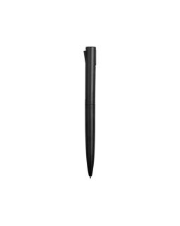 Ручка металлическая шариковая Bevel, черный-foto4