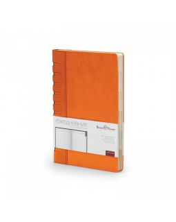 Ежедневник недатированный с индексами А5 Bergamo, оранжевый