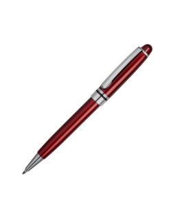 Ручка шариковая Ливорно бордовый металлик