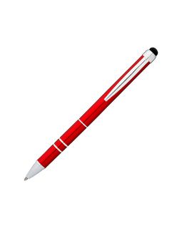 Ручка-стилус шариковая Charleston, красный, черные чернила