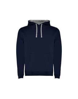 Толстовка с капюшоном Urban мужская, нэйви/серый меланж Толстовка с капюшоном Urban мужская, нэйви/серый меланж