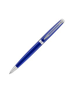 Ручка шариковая Waterman Hemisphere Bright Blue CT M, синий/серебристый