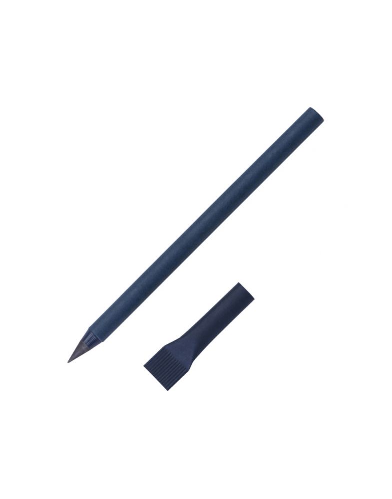 Вечный карандаш из переработанной бумаги Recycled pencil, темно-синий Вечный карандаш из переработанной бумаги Recycled pencil, темно-синий