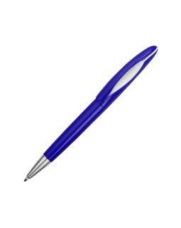 Ручка пластиковая шариковая Chink, синий/белый
