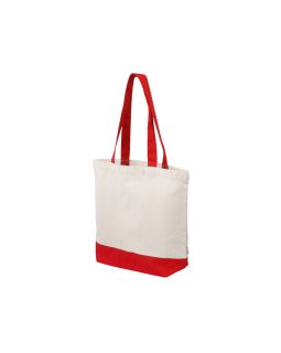 Сумка для шоппинга Cotton из переработанного хлопка 280 г, красный-foto3