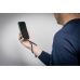 Ремешок-держатель для телефона с зарядным кабелем USB-C - USB-C Lany Wristband Charge Eco, серый