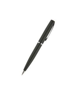 Ручка Sienna шариковая  автоматическая, черный металлический корпус, 1.0 мм, синяя
