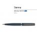 Ручка Sienna шариковая  автоматическая, синий металлический корпус, 1.0 мм, синяя