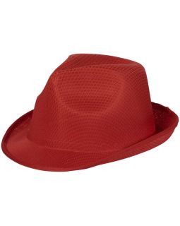 Шляпа Trilby, красный