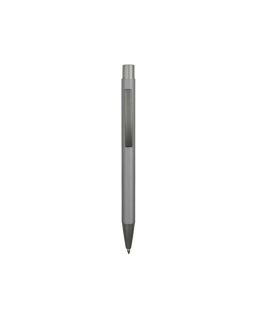 Ручка металлическая soft touch шариковая Tender, серый-foto2