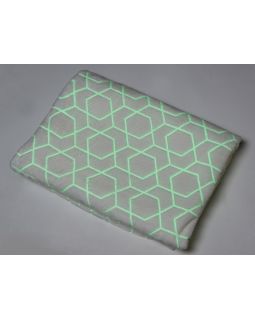 Светящийся в темноте плед Lattice белый-foto4