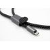 Ремешок-держатель для телефона с зарядным кабелем USB-C - USB-C Lany Wristband Charge Eco, серый