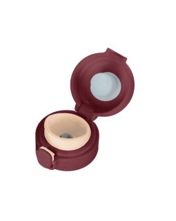 Вакуумная термокружка Waterline c кнопкой Guard, 400 мл, тубус, бургунди-foto5