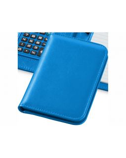 Блокнот А6 Smarti с калькулятором, светло-синий