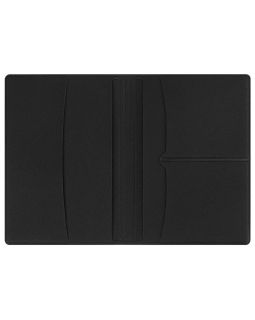 Обложка для паспорта с RFID защитой отделений для пластиковых карт Favor, черная-foto5