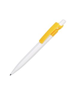 Шариковая ручка Maxx White,  белый/желтый