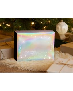 Подарочная коробка с голографическим шубером Aurora, XL, вн. размер 300х235х105 мм.-foto5