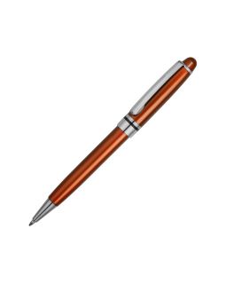 Ручка шариковая Ливорно оранжевый металлик