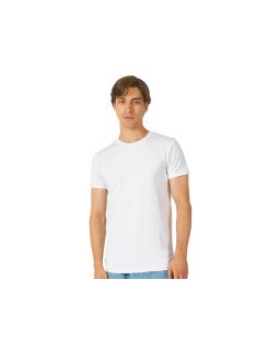 Футболка HD Fit короткий рукав с эластаном, мужская, белый Футболка HD Fit короткий рукав с эластаном, мужская, белый