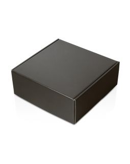Подарочная коробка с голографическим шубером без печати Aurora, L, 260х260х100 мм.-foto8