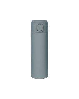 Вакуумная термокружка Waterline c кнопкой Guard, 400 мл, тубус, антрацит-foto3